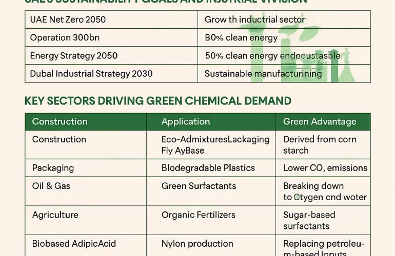Green Chemistry and Sustainability in the UAE’s Industrial Vision